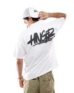 Camisetas de algodón 100% de verano unisex para hombre, Camisetas estampadas sueltas de gran tamaño de alta calidad personalizadas al por mayor para hombre - Product Image 2