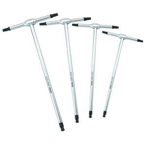 Juego de Cuatro Llaves en T con Cabeza Esférica para Tornillos Torx, Destornillador USAG - Product Image 1