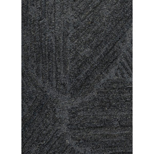 Blue Geometric Acrylic <b>Hand</b> <b>Tufted</b> Living Room Carpet Linear Top-29003 <b>Rug</b> for Home Striped Rectangle 10mm Thickness for Teens - Product Image 3