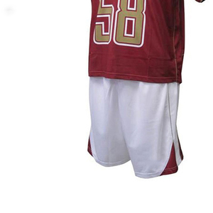 Uniformes de crosse à col en V de haute qualité, vêtements de sport de conception unique - Product Image 2