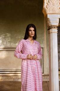 Qjimpex étnico Mujer algodón Rajasthani Jaipuri tradicional Floral impreso largo Midi Maxi vestido de una pieza tradicional musulmán - Product Image 2