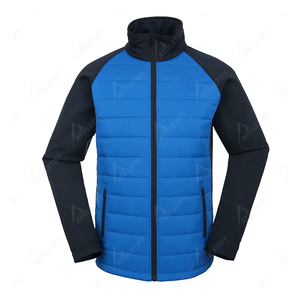 Veste à capuche zippée pour homme, coupe-vent, polyester respirant et durable, veste décontractée pour la randonnée, les voyages et les sports. - Product Image 4