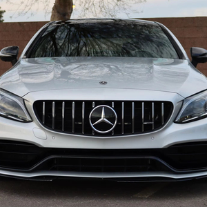 รถยนต์มือสองปี 2019 เมอร์เซเดส-เอเอ็มจี ซี63 เอส คูเป้ วิ่ง 17,800 ไมล์ เครื่องยนต์ 503 แรงม้า ทวินเทอร์โบ วี8 ภายในสีแดงพริก ไม่ได้ดัดแปลง - Product Image 1