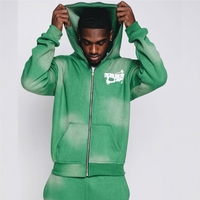 Vente en gros de sweats à capuche en coton pur de haute qualité, personnalisés, épais, pour l'hiver, avec impression DTG, style streetwear unisexe