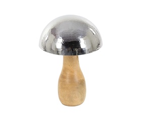 Hongo decorativo de aluminio puro fundido de buena calidad para esculturas de decoración del hogar Hongo de metal de Jamsons - Product Image 1