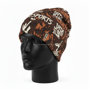Gorro de Invierno Cálido para Hombre, Tejido de Poliéster y Elastano de Primera Calidad, 200GSM, Ligero, Elástico, Multicolor, con Logotipo Personalizado, Jacquard - Product Image 3