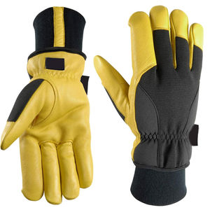 Gants de travail pour hommes, pour la construction en usine et les travaux sur chantier, offrant une ajustement flexible, un confort, une adhérence et une protection. - Product Image 6