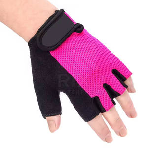 Guantes de ciclismo resistentes por encargo para la venta al por mayor cómodos guantes de Ciclismo de medio dedo - Product Image 3