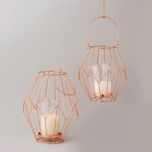 Linterna de vela Vintage de madera Natural, accesorios de decoración del hogar, vela de Metal con forma personalizada con logotipo personalizado - Product Image 6
