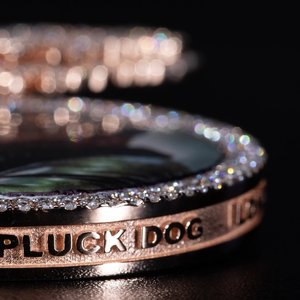 Tùy chỉnh vòng ảnh Mặt dây chuyền | 925 sterling Silver Iced out moissanite Bộ nhớ Vòng cổ | cá nhân hip hop đồ trang sức - Product Image 3