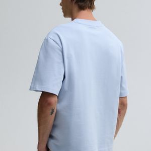 <b>Top</b> Quality Men Customized Blank Plain Heavyweight Breathable Design Solid Color Regular Fit T Shirt Men T Shirt - Product Image 4