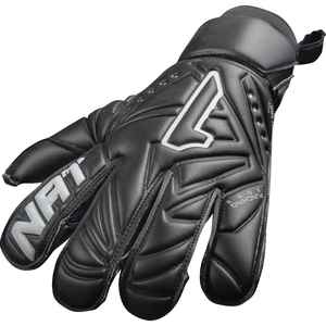 Gants de gardien de but en cuir de qualité supérieure personnalisables coupe personnalisée poignée en latex de football en gros - Product Image 6