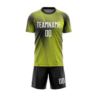 Uniformes Personalizados de Alta Calidad para Adultos 7 contra 7 con Tela 100% Poliéster Transpirable de Secado Rápido y Protección UV - Product Image 1