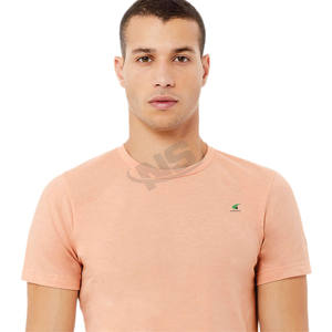 Camiseta estampada holgada de 100% algodón con estampado personalizado al por mayor para hombre, camiseta de manga corta para entrenamiento en el gimnasio, camiseta a granel lisa en blanco OEM - Product Image 6