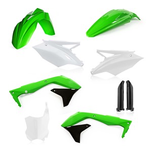 Acerbis Full Plastic <b>Kit</b> for Kawasaki Including Motorcycle Fenders - Product Image 1