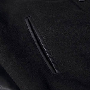 Haute qualité personnalisé hiver Varsity veste longueur régulière Baseball Letterman Style fourrure décoration capuche col étanche - Product Image 5