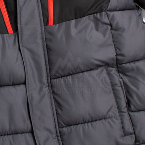 Chaqueta de Invierno Acolchada con Capucha, Diseño Moderno para Hombre, Secado Rápido, Transpirable, Logotipo Frontal, Superventas, Fácil de Usar, Ropa Abrigada - Product Image 6