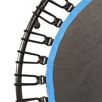 Équipement Trampoline Fitness Jumping Trampoline d'intérieur en acier rond de 50 "pour adulte avec poignée