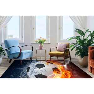 Printed Rug: Unique Design <b>for</b> <b>Man</b> Cave, Personalized <b>Gifts</b>, <b>Gym</b>, Salon Decor,Velvet Rug - Product Image 1