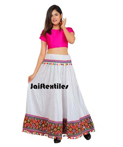 กระโปรงยาวปักลายกระโปรงยาวกระโปรงยาวสไตล์โบฮีเมียน - Product Image 2