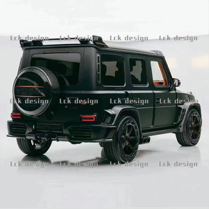 Nouveau Kit de carrosserie Style MSY pour <span class=keywords><strong>Mercedes</strong></span> Benz classe G W464 ensemble complet Modification de voiture capot pare-chocs ailes lifting facilité - Product Image 6