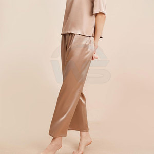Pijamas Cómodas y Ligeras de Invierno para Mujer, de Poliéster/Satén, Sin Costuras, Transpirables, Ropa de Dormir Informal para Descansar en Casa - Product Image 6