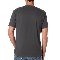 T-shirts pour hommes 100% coton, col en V, pré-rétrécis, doux, ajustés, classiques, élégants, décontractés, anti-rides