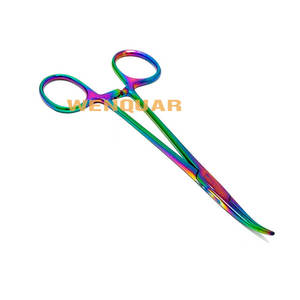 Pinzas Hemostáticas de Acero Inoxidable de Alta Calidad, Reutilizables, Herramienta Quirúrgica Manual - Product Image 6