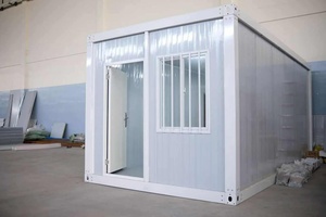 Mejor Fábrica de Baños Móviles Prefabricados de Lujo de 20ft/30ft, Transpirables, Metálicos, de Espesor Estándar, con Salida Plegable y Expandible - Product Image 3