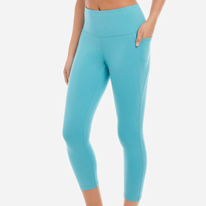 Qualité supérieure Vêtements de gym et de fitness pour femmes Leggings de yoga unis Coupe confortable Taille élastique Leggings pour femmes à un prix raisonnable - Product Image 4
