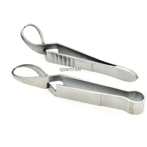 Pinzas Manuales para Toallas Oftálmicas, Pinzas para Paños de Microscopía, Instrumentos Quirúrgicos con Certificación CE, Ergonómicas - Product Image 6