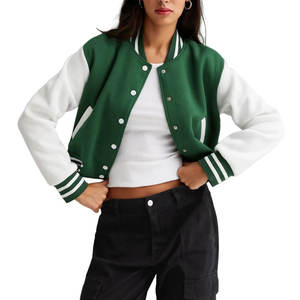 Chaqueta Universitaria para Mujer, Personalizada con Letras, Ropa de Calle, Moda 2026 - Product Image 5