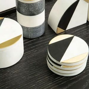 Posavasos de piedra con estilo para el hogar, oficina, restaurante, hotel, esteras decorativas y almohadillas de la mejor calidad - Product Image 2