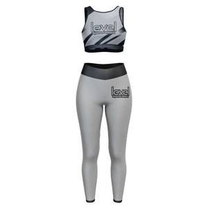 Athletic Fitness Yoga Sets Stretch-comfortable Custom Yoga Set Breathable Yoga Sets Fitness <b>Women</b> 2025 - Product Image 1