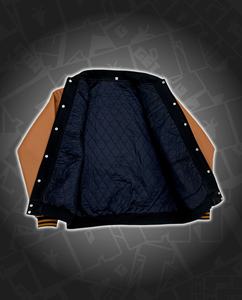 Veste d'hiver en laine mélangée noire avec col brodé perlé, manteau éco-responsable pour homme par Champ King au Pakistan - Product Image 2