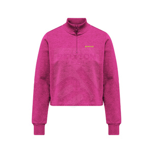 Top court d'hiver à manches longues à fermeture éclair quart de marque décontracté Athleisure Active Tops à bon prix au Pakistan - Product Image 1