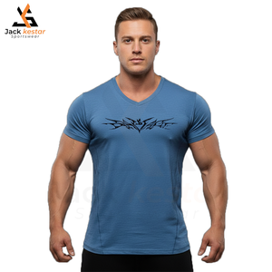Factory direct Oversized Workout Shirt Soft comfortable low rate & good <b>material</b> OEM services Gym bro Cotton Gym Tee - Product Image 1