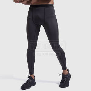 Legging de gymnastique pour hommes en tissu doux pour l'entraînement à la course et la gymnastique quotidienne - Product Image 3
