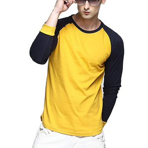 Camiseta Básica Lisa de Manga Larga para Hombre, 100% Algodón, 200gsm, Cuello Redondo, Secado Rápido, Transpirable, para Todas las Temporadas, Venta al Por Mayor - Product Image 5