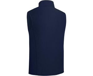 Gilet sans manches personnalisé avec logo, respirant, imperméable, coupe-vent, avec doublure en polaire, veste de travail classique, gilet softshell pour homme - Product Image 2