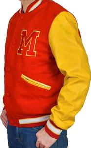 Chaqueta universitaria de lana al por mayor, logotipo totalmente personalizable del equipo/Escuela, bordado, pedidos a granel aceptados, envío rápido - Product Image 4