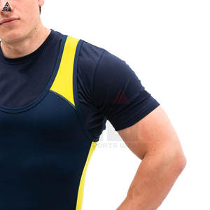 Uniforme de musculation sur mesure en gros, uniforme de musculation professionnel de haute qualité, justaucorps de lutte pour hommes - Product Image 6