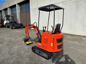 Mini-excavatrice durable de 1 tonne à boîte de vitesses contrôlée par PLC, faible consommation de carburant avec moteur multifonctionnel, composant principal dm us - Product Image 2