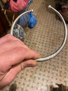 Collares de Cuentas de Cristal de Plata Reciclado Ecológico Hechos a Mano con Diseño Personalizado y Tamaños a Medida - Product Image 2