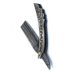 New Arrival Shave Edge Stainless Steel Straight <b>Razor</b> Face & Body Shaving Folding Knife <b>Mens</b> Barber <b>Razor</b> - Product Image 3