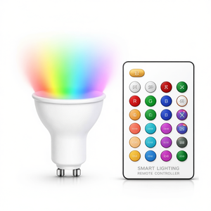 Bombillas LED GU10 Dicroicas RGBW de 5W, Iluminación Miniaturizada de Cambio de Color - Product Image 2