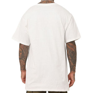 Camiseta de palangre de gran tamaño Algodón/Fibra de bambú Ecológico Transpirable Ropa informal suelta Moda Ropa cómoda - Product Image 3