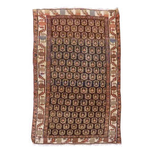 Alfombra Persa Malaya Anudada a Mano, Hecha con Lana y Algodón Naturales, 6' X 5'7, Pan157201 - Product Image 1