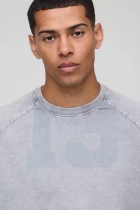 ชุดวอร์มสั้นสำหรับผู้ชายชุดวอร์มแบบสวมหัวสำหรับผู้ชายโอเวอร์ไซซ์โอเวอร์ไซซ์ซักได้หลากหลายแบบทันสมัย - Product Image 3