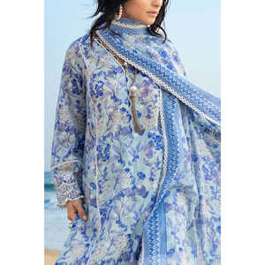 Conjunto de 3 Piezas DN-52043, Traje de Tela con Bordado Schiffli y Estampado, con Elegante Dupatta con Detalles, Conjunto Premium 3 en 1 - Product Image 6